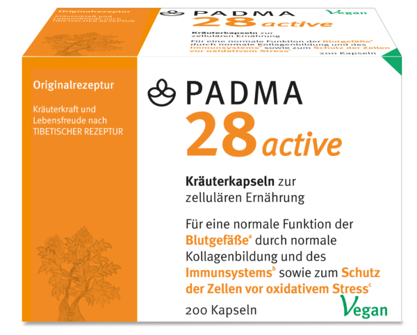 Padma 28 active Kräuterkapseln